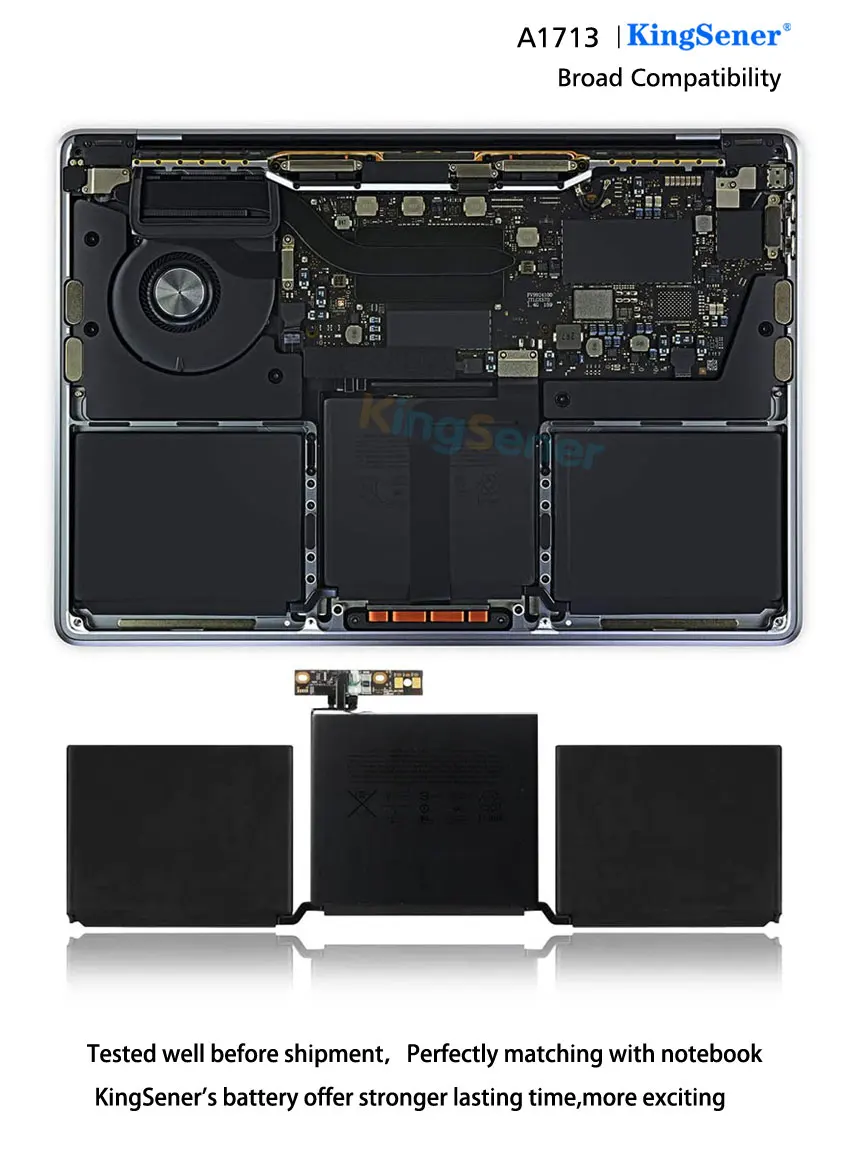 KingSener A1713 Baterija za Apple MacBook Pro 13