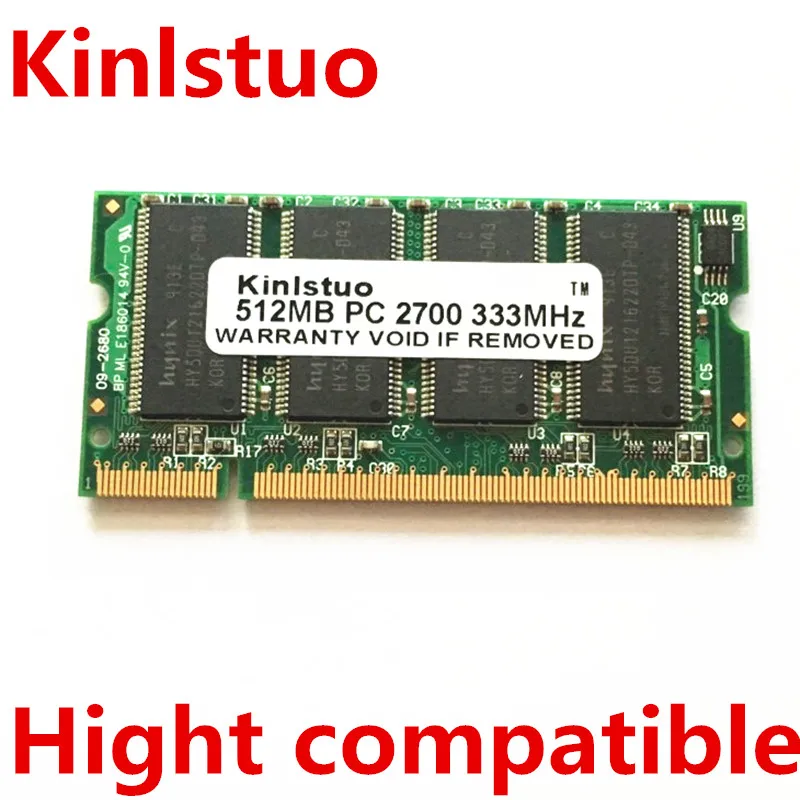 Kinlstuo ddr1 1GB, 2GB PC2700 DDR333 200PIN SODIMM Laptop MEMORY 1G 200-pin so-DIMM, RAM DDR Prenosni računalnik Prenosni POMNILNIK Brezplačna Dostava