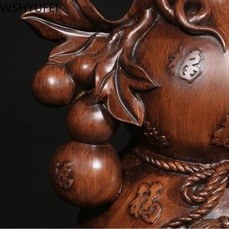 Kitajski Feng Shui Fortune gourd kip Dekoracijo Doma Shop Urad Smolo Dekoracijo Namizni Okraski srečno Darila