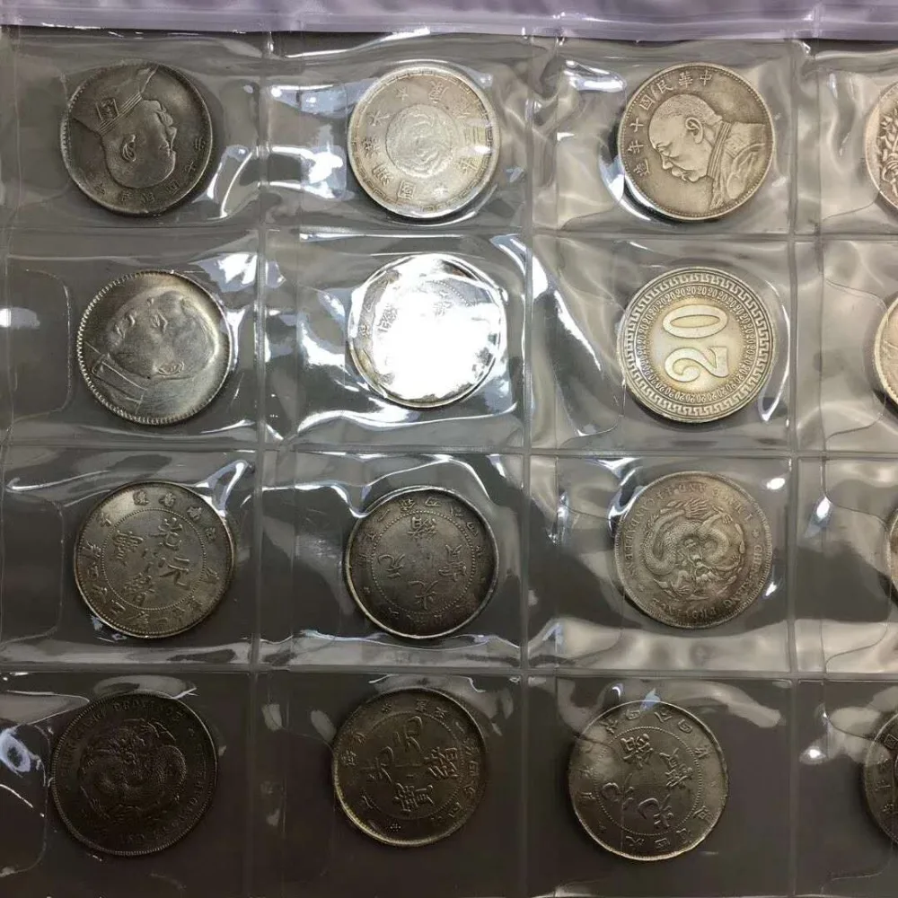 Kitajski starine zbirka zadovoljstvo majhno bakrene kovance, 20 kosov