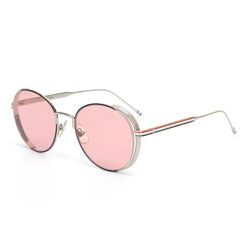 Klasične blagovne Znamke Design Polarizirana sončna Očala Moški Ženske Letnik Krog Krog sončna Očala UV400 Zaščitne Leče TB