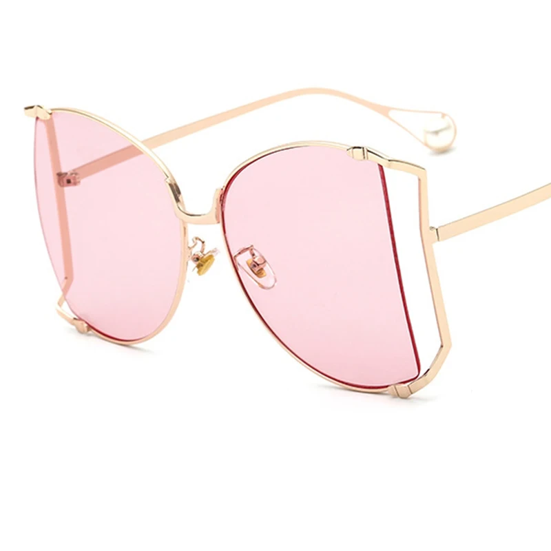 Klasičnih Kvadratnih sončna očala ženske letnik Luksuzne blagovne Znamke Oblikovalec Kovinski okvir za Očala Ženski Gradient očala UV400