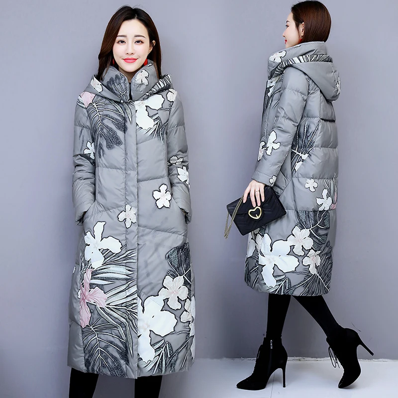 KMETRAM Zimska Jakna Ženske Modni Zgostitev Parka Ženske Obleke 2020 korejski Navzdol Bombaž Plašč Ženski Toplo Parkas Manteau Femme MOJE