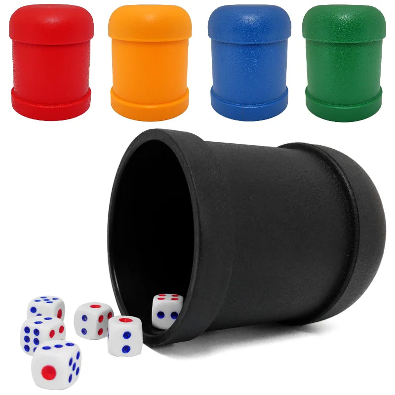 Kocke Skodelico s 6 dices Tresenje Pokal Pitne Igre Bingo Dices vključi Nočni bar igra Poker Čipi Dicecup