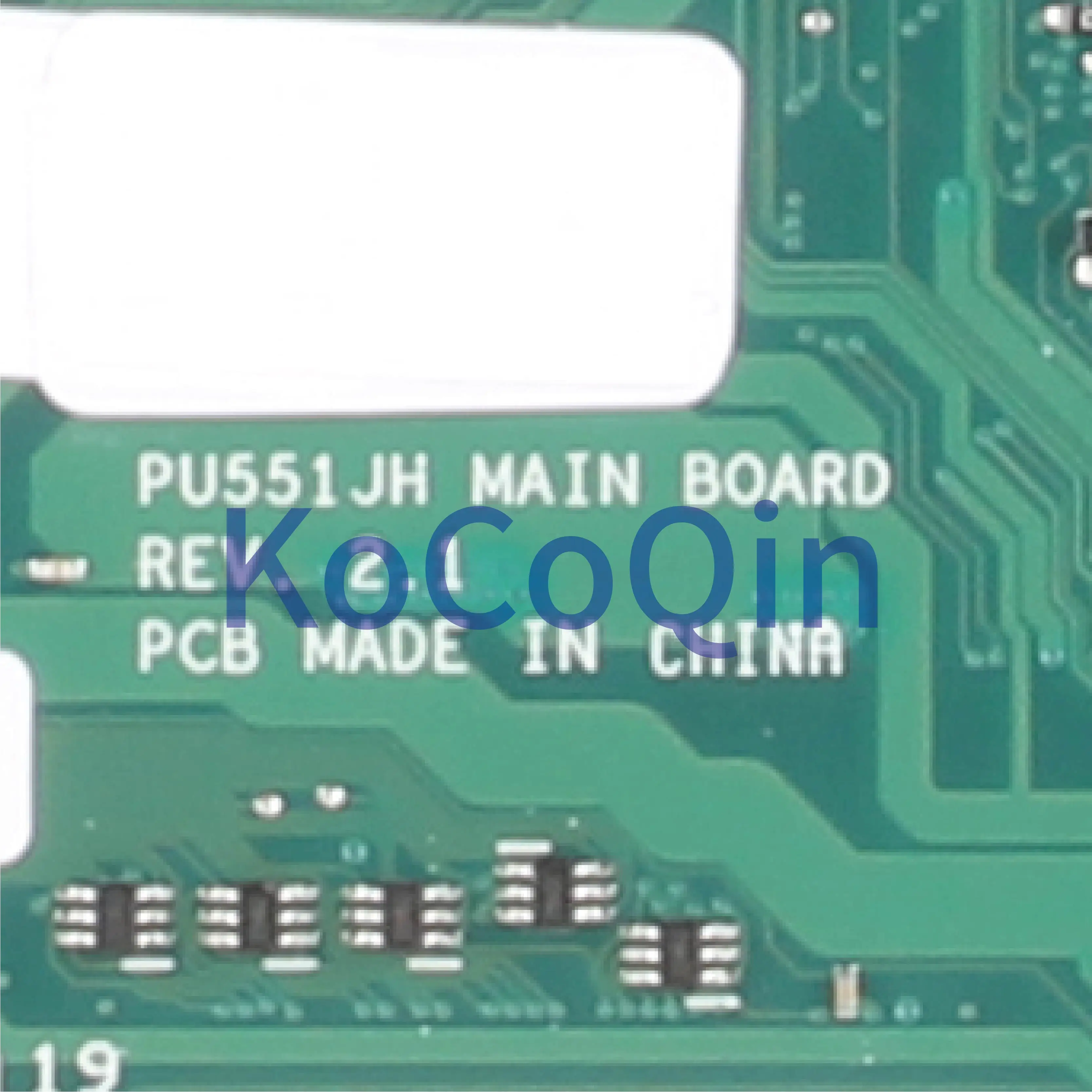 KoCoQin Prenosni računalnik z matično ploščo Za ASUS PU551 PU551JH K1100M 2GB Mainboard REV.2.1 SR17D N15P-Q1-A2