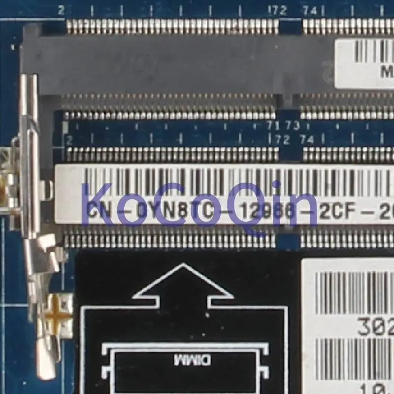 KoCoQin Prenosni računalnik z matično ploščo Za DELL Inspiron 3521 Core SR0V5 Pentium 997 Mainboard LA-9104P CN-0YN8TC 0YN8TC