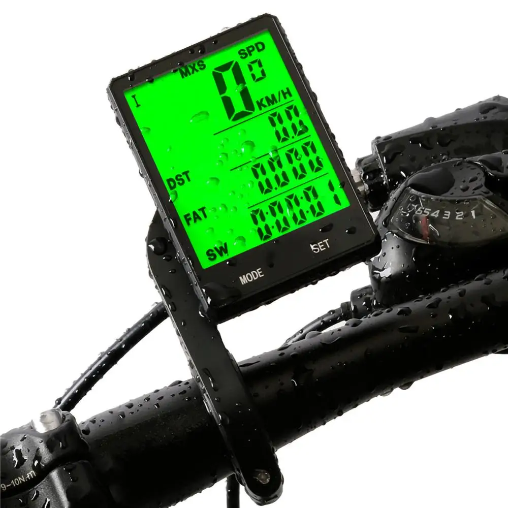 Kolesarski računalnik brezžični kodo watch izposoja nepremočljiva MTB kolesa, LED zaslon svetlobne hitrosti pazi za 2,8 palčni digitalni stopnja