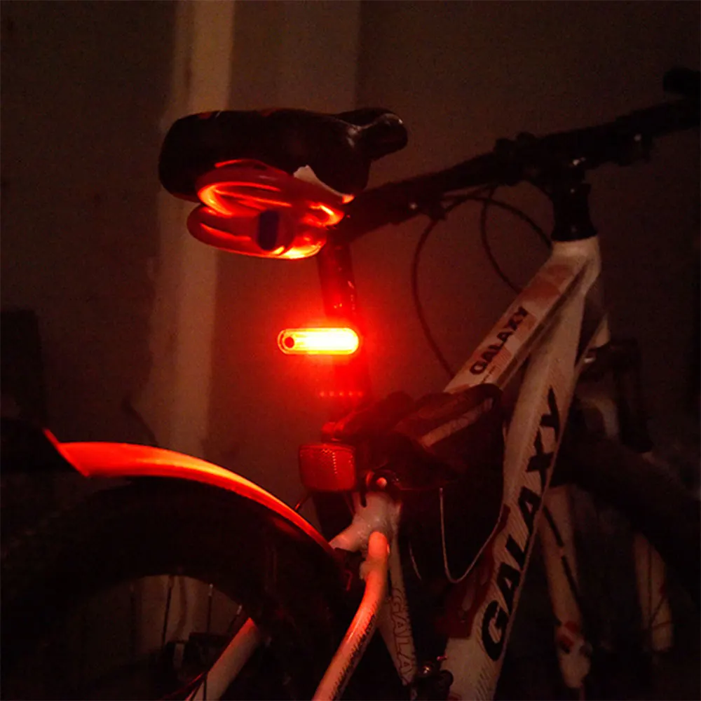 Kolo Kolo Rep Svetlobe Baterijo, USB LED Polnilna Nepremočljiva Sedežna opora Okvir Svetilke Svetilka Visoke Svetilnosti Rdeče Drugih