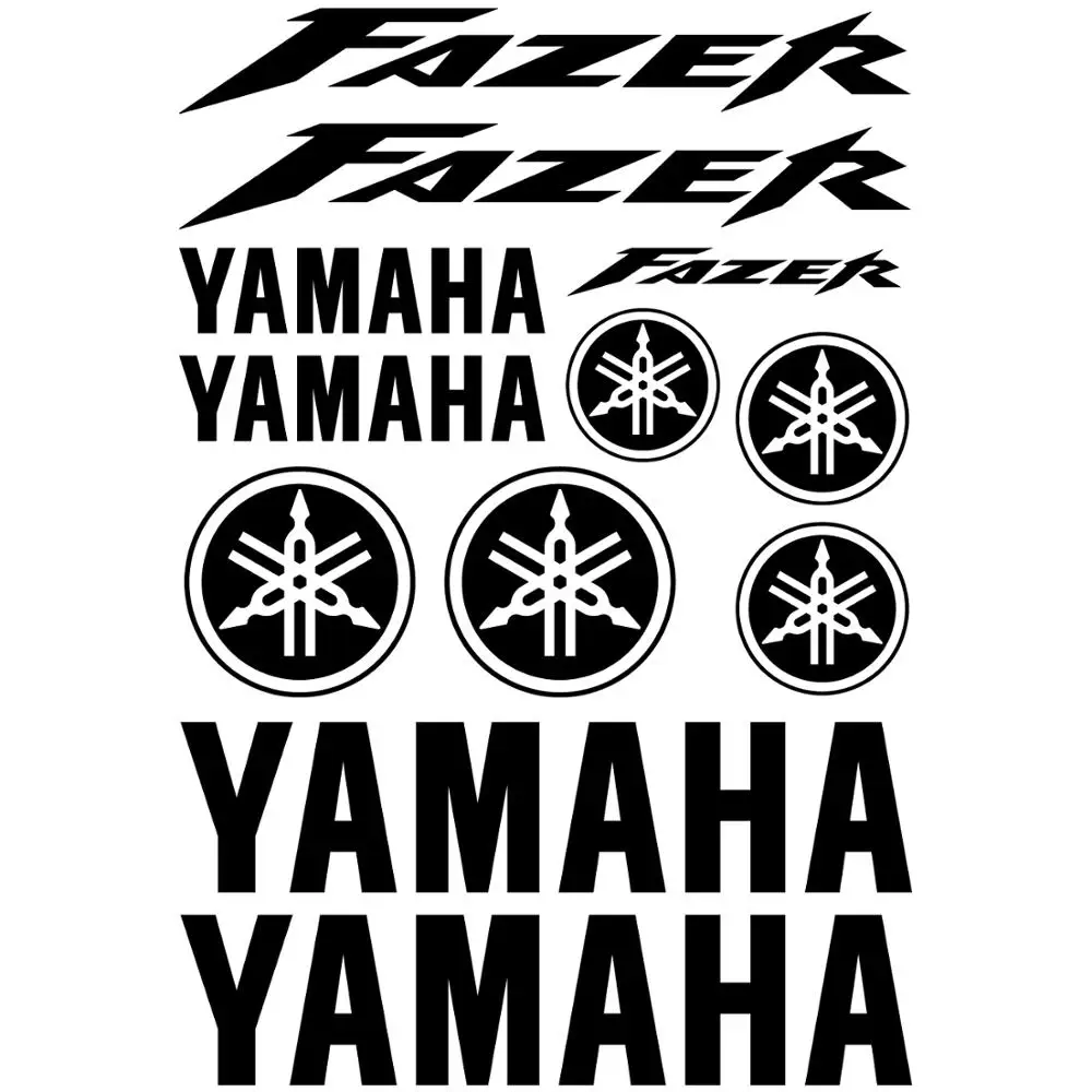 Komplet odbijača vinil-Nalepke-Nalepke za Yamaha Fazer FZR FZ6 FZ8 FZ1