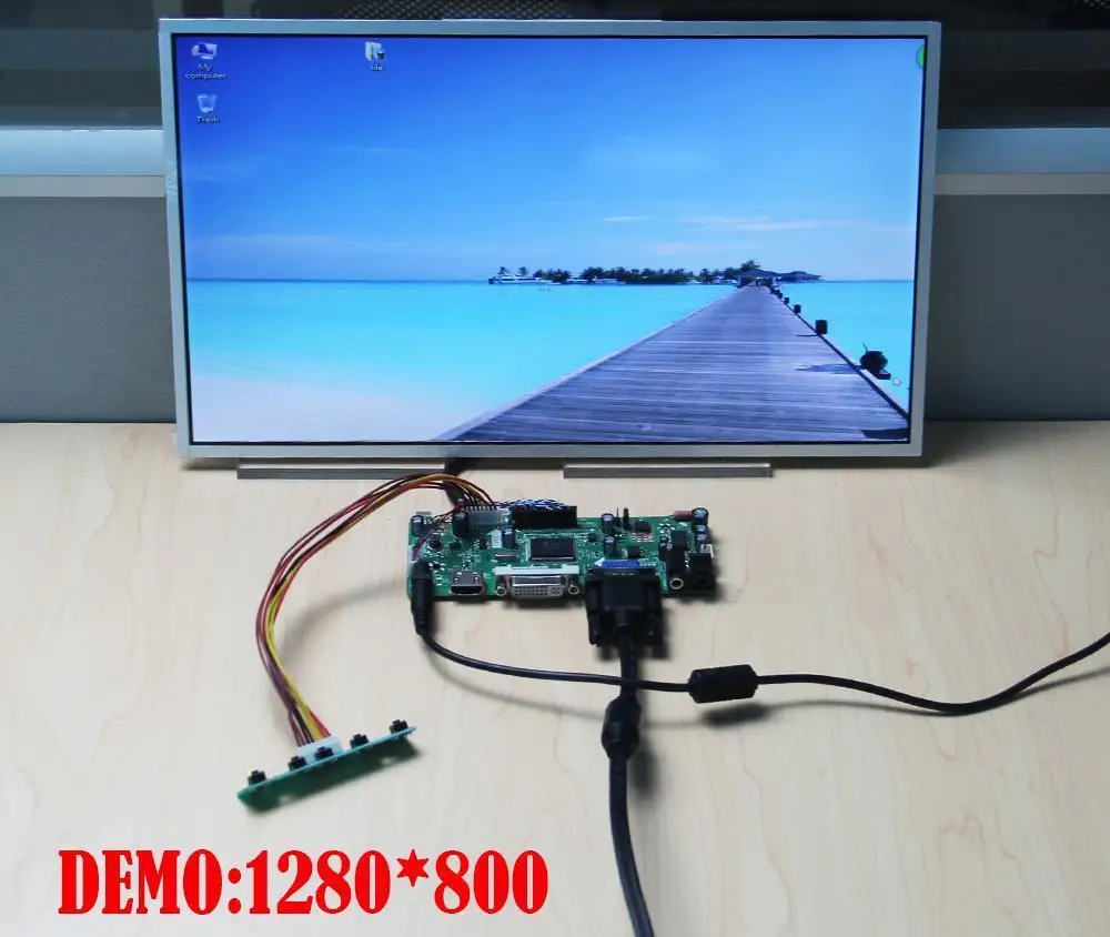 Komplet Za LP173WF1/(TL)(B3) Upravljavec odbor 1920X1080 LVDS 40pin DVI Audio Ploščo, Zaslon 17.3