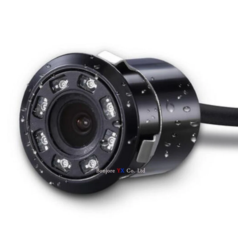 Koorinwoo Parktronic CCD Video Razdalja Parkirni Senzorji 4 Detektor Radarjev Sistem Avtomobilski Odbijač kamere IR Osvetlitev Slike Z Zaslona