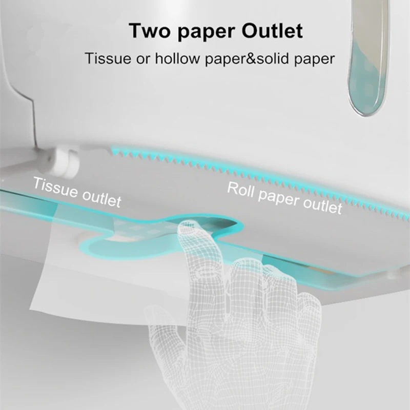 Kopalnica Nepremočljiva Tkiva Polje Plastičnih Toaletni Papir Držalo Za Stenske Škatla Za Shranjevanje Trak Papirja Organizator Polica Za Omaro