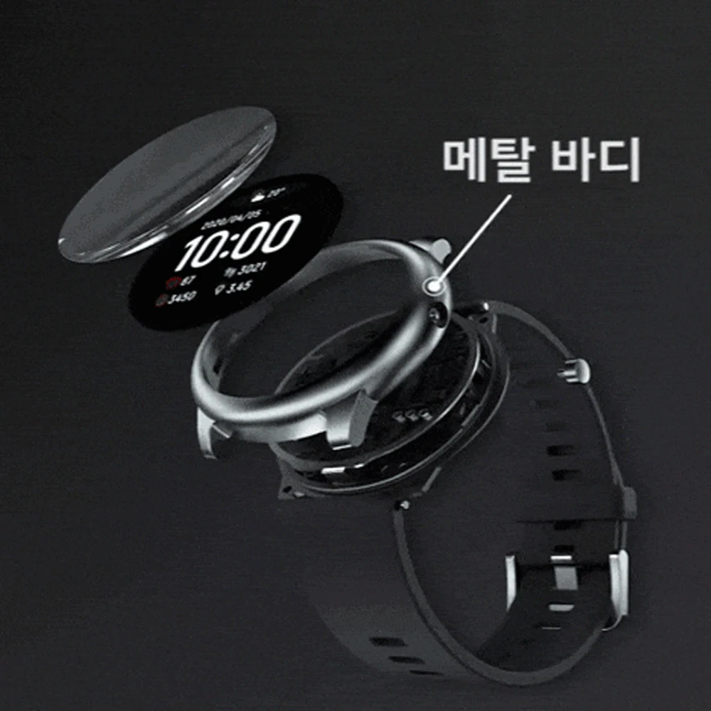 Korejska različica haylou sončne LS05 smartwatch šport spanja monitor IP68 vodotesen smartwatch moški ženske Za iOS Android
