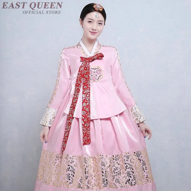 Korejski hanbok poročno obleko, cosplay uspešnosti korejski tradicionalno obleko slog oblačila korejski nacionalni kostum hanbok KK2252