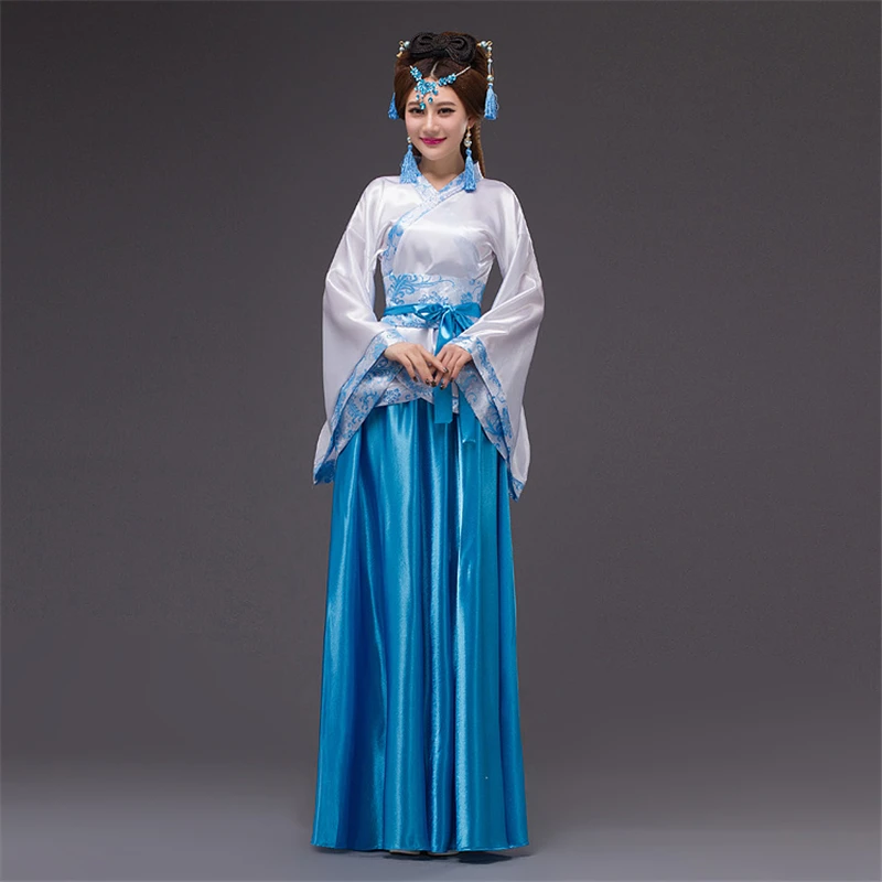 Kostum pravljice ženske Hanfu ženski Tang obleko majhne Qufu photo studio photo art performance oblačila Kitajski slog oblačila hanfu