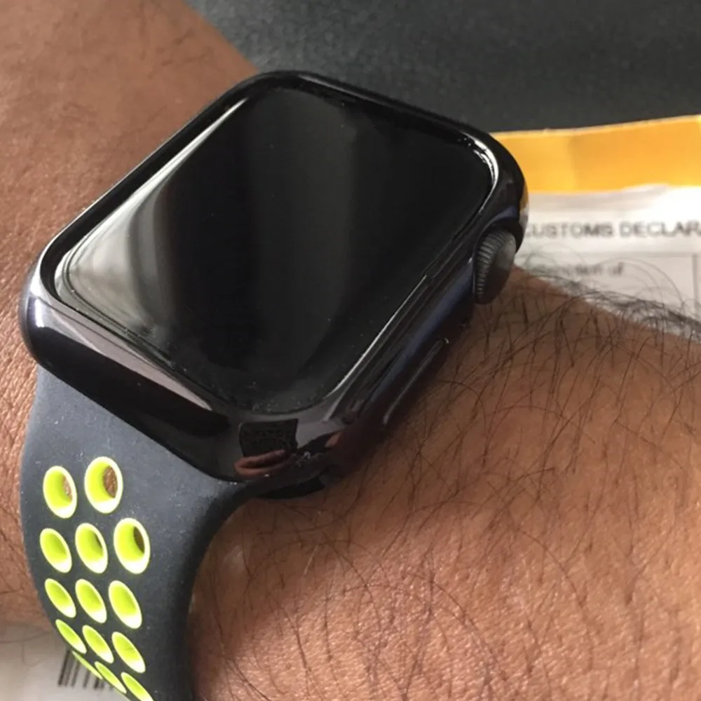 Kovček+Pas Za Apple Watch band 44 mm/40 mm iwatch band 42mm/38 mm watchband kritje silikonsko zapestnico apple gledati serije 6 se 5 4 3