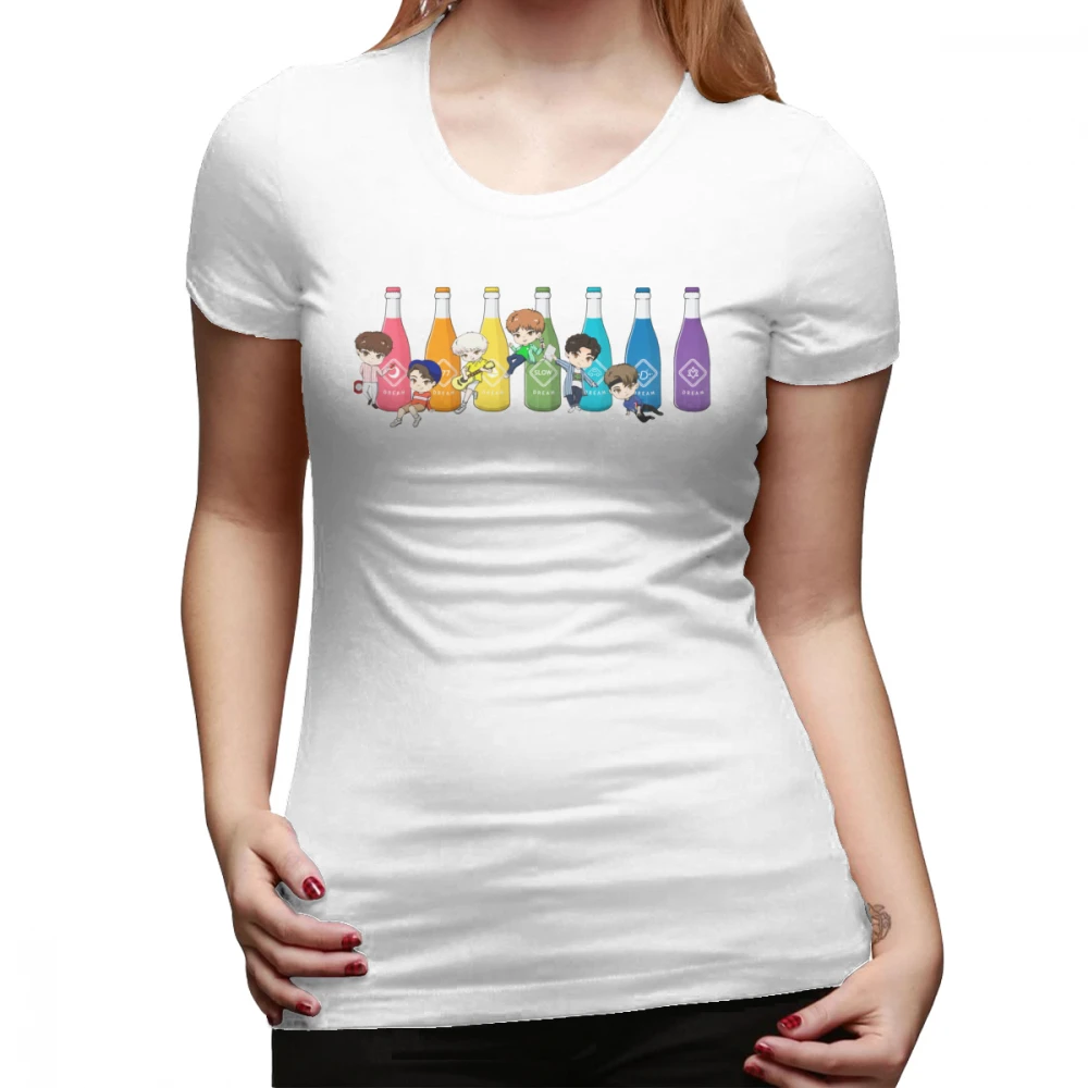 Kpop Astro T-Shirt Astro Baby Soda Steklenice Chibi Fanart Majica s kratkimi rokavi velikosti Street Wear Ženske tshirt Vzorec Dame Tee Majica