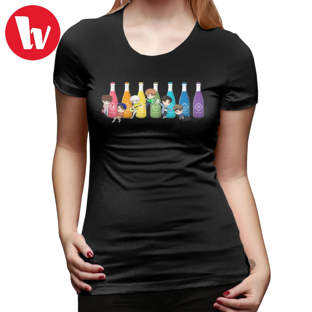 Kpop Astro T-Shirt Astro Baby Soda Steklenice Chibi Fanart Majica s kratkimi rokavi velikosti Street Wear Ženske tshirt Vzorec Dame Tee Majica