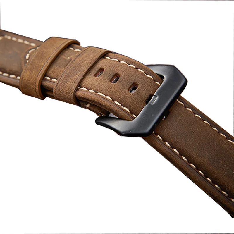 Kravje Usnje Watchband Za Samsung Prestavi S2 S3 Trak 20 mm 22 mm Galaxy Watch 42mm/46mm Zapestnica Trakov 24 mm 26 mm Zamenjava Pasu