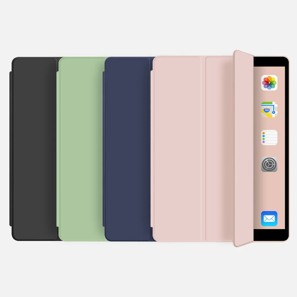 Kritje Za Nov iPad z 9.7 palčni 2018 2017 Primeru, če Imetnik Svinčnik , ZVRUA Slim Tri-krat PU Usnje Smart Cover so zbudi spanje