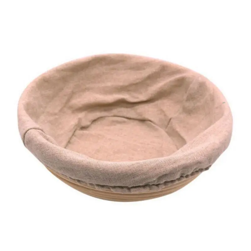 Kruh Fermentacijo Rattan Košarico Preverjanje Državi Štruce Kruha Testa Košare Za Shranjevanje Posode Pletene Košare Dobave