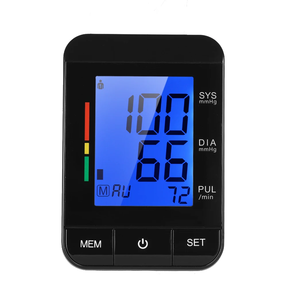 Krvni Tlak Monitor Tonometer Sphygmomanometer Utrip/2 Načinu za Uporabnika/90 Pomnilnik Podatkov/IHB Indikator