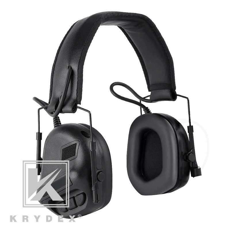 KRYDEX IPSC Komunikacije Slušalke Peltor Comtac Zmanjšanje Hrupa Slušalke Za Taktično Streljanje, Lov Vojaške Dejavnosti BK