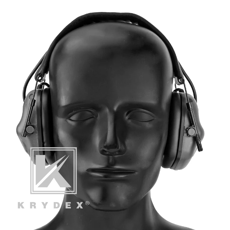 KRYDEX IPSC Komunikacije Slušalke Peltor Comtac Zmanjšanje Hrupa Slušalke Za Taktično Streljanje, Lov Vojaške Dejavnosti BK
