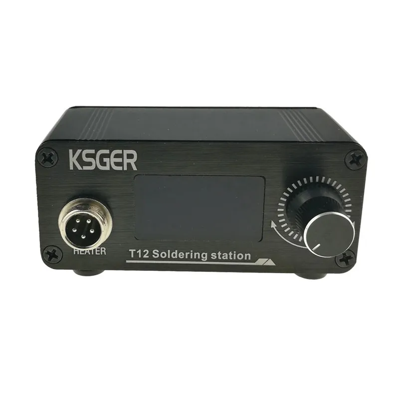 KSGER V2.1S T12 Digitalni Temperaturni Regulator Spajkalna Postaja Električna Spajkalna Železa Nasveti T12-K + 907Handle Električna Orodja