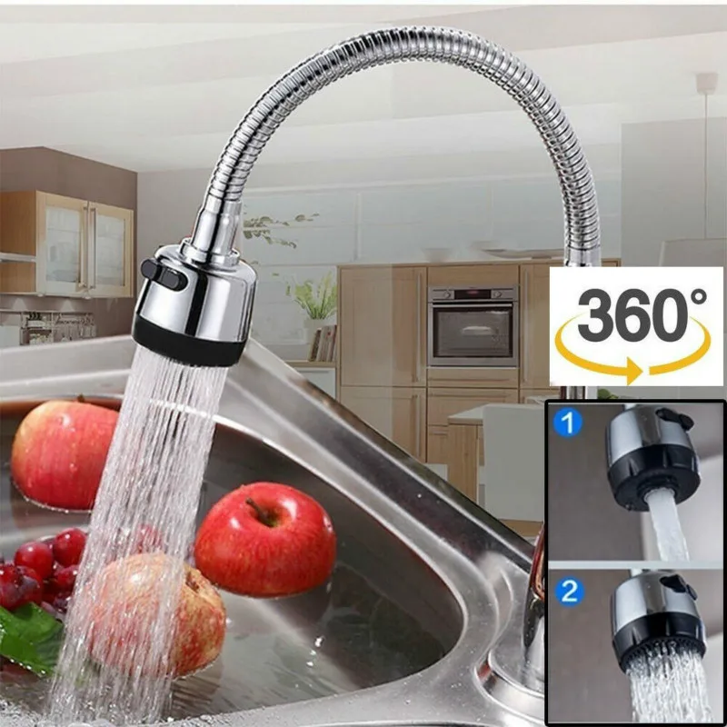 Kuhinjska Pipa Prezračevalnik 360 Degre Nastavljiv Filter Vode Difuzor Za Varčevanje Z Vodo Šoba Pipo, Priključek Za Tuš Transver Gospodinjstvo