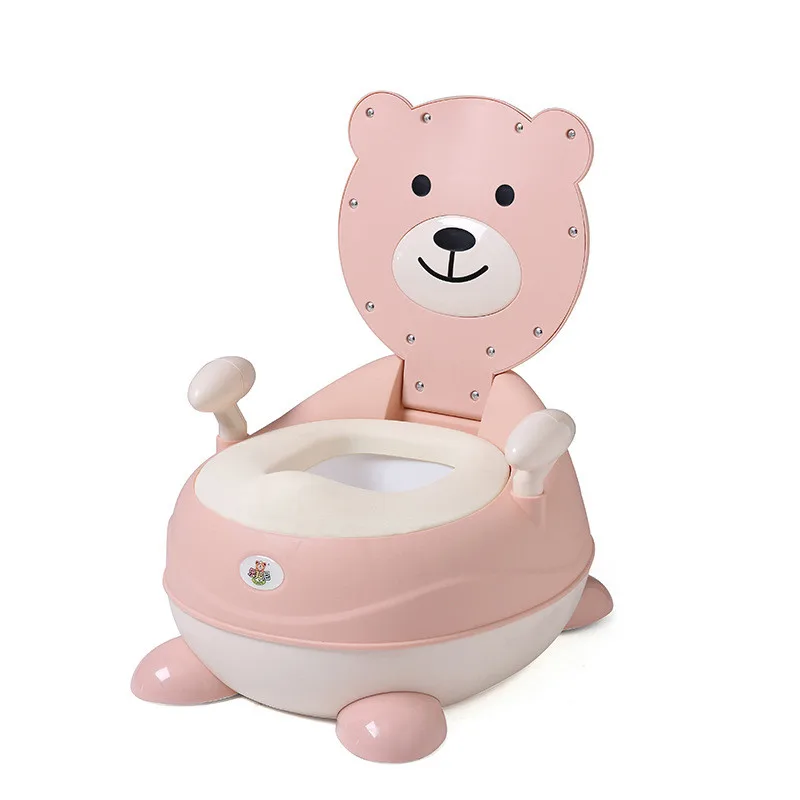 Kuža Baby Srčkan PU Blazine Sedeža 3D Cartoon Medved Baby Boy Pot Baby Dekleta WC Otroci Wc Usposabljanje Otrok Neznatan Usposabljanje wc