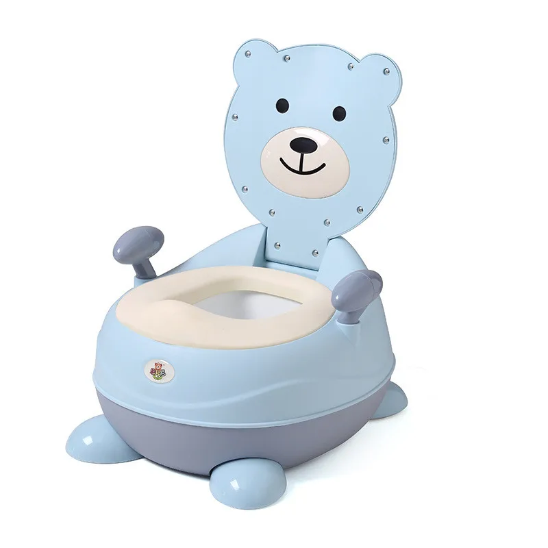 Kuža Baby Srčkan PU Blazine Sedeža 3D Cartoon Medved Baby Boy Pot Baby Dekleta WC Otroci Wc Usposabljanje Otrok Neznatan Usposabljanje wc