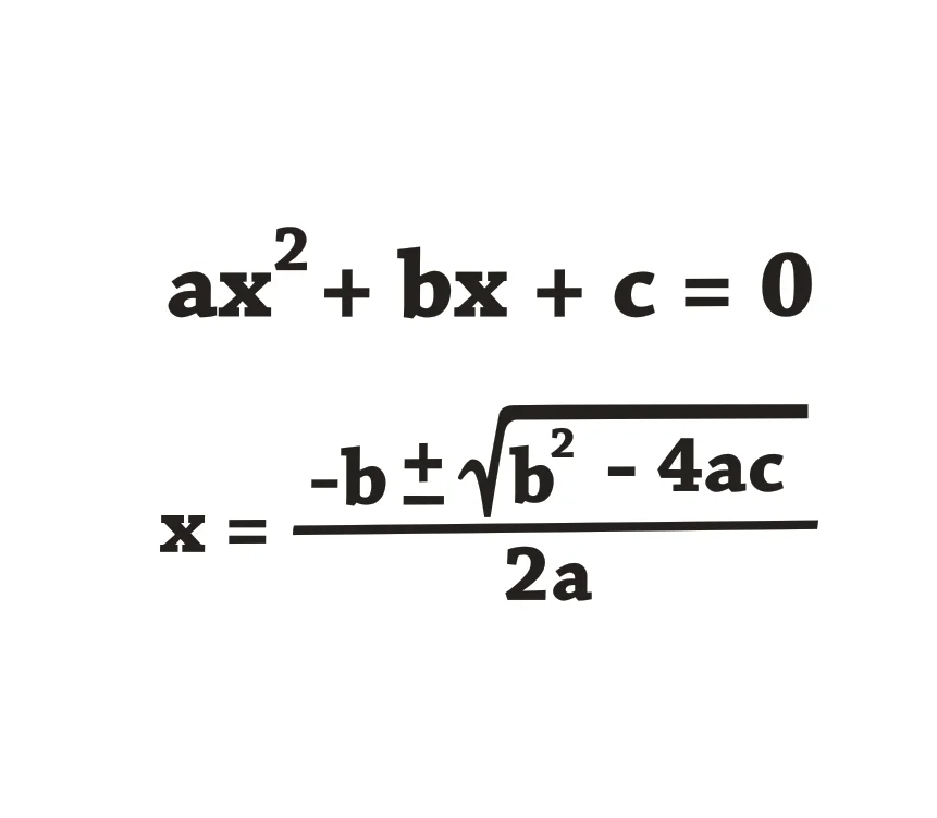 Kvadratna Formula Matematiko Stenske Nalepke Matematika Izobraževanje Vinil vinilna Razredu Decor Art Formula Vzorec Freske AZ1012