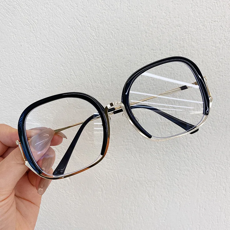 Kvadratni Optični Okvir Anti-modra Očala Ženske Moški Modni Kratkovidnost Očala Okvirji Retro Jasno Recept Okvir Lady UV400