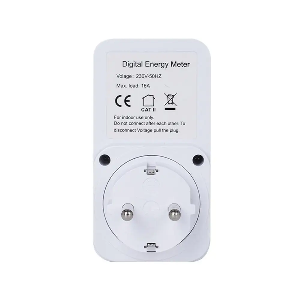 KWE-PMB03 Vtičnico Priključite Digitalni Napetost Wattmeter Poraba Energije W Energijo Merilnik AC Električne energije Analyzer Monitor