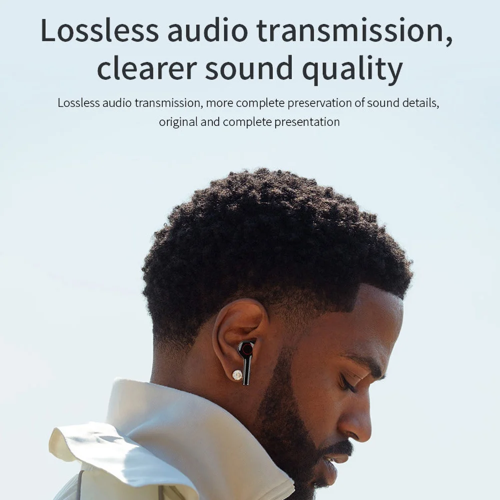 L31 Brezžični TWS Bluetooth 5.0 HD Klic Hi-fi Stereo Slušalke Športne Čepkov za Zmanjšanje Hrupa Touch Kontrole Brezžične Slušalke