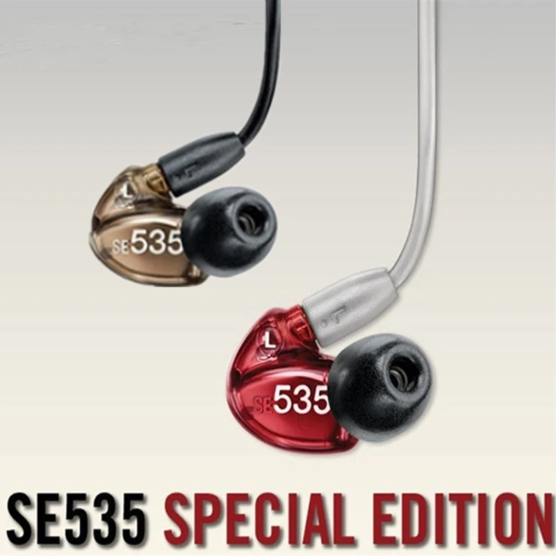 Ladja v 24 Urah blagovne Znamke SE535 Snemljiv slušalke Hi-fi stereo Slušalke SE 535 V uho Slušalke Ločen Kabel z Box VS SE215