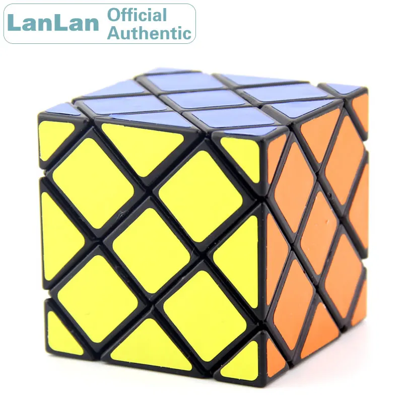 LanLan 8 Os, 6 Površine Hexahedron Skewbed Magic Cube Strokovno Hitrost Puzzle Antistress Izobraževalne Igrače Za Otroke