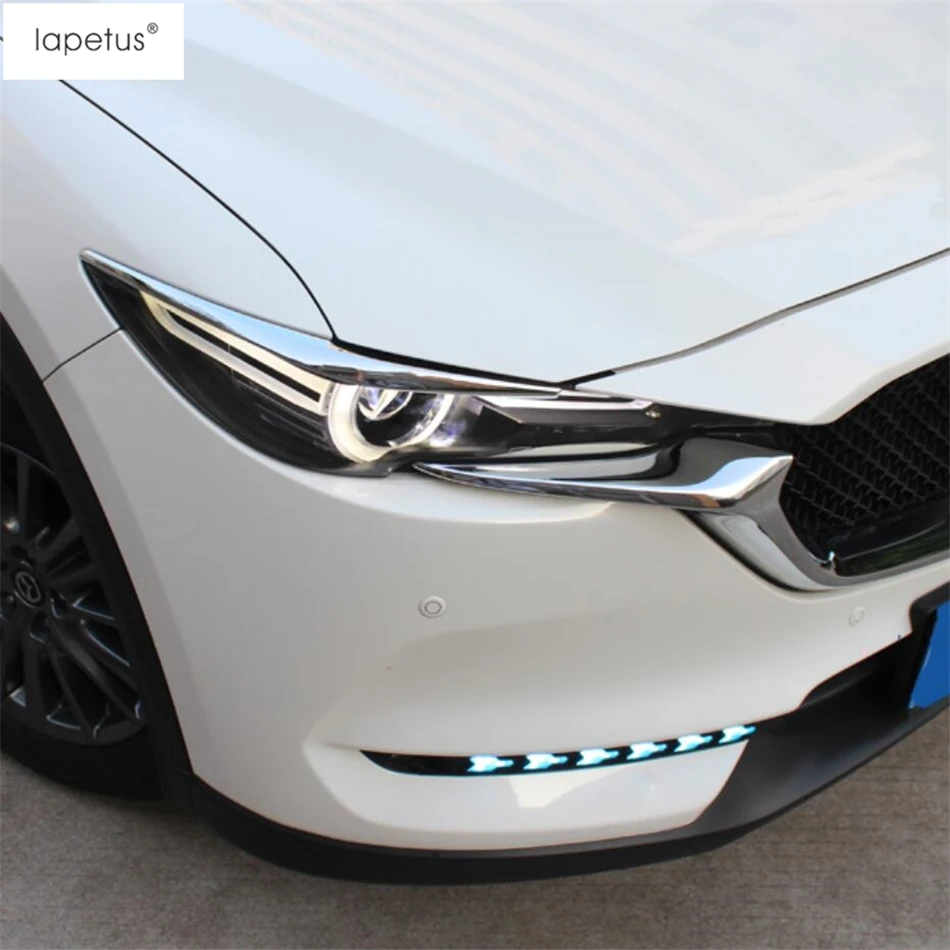 Lapetus Primerna Oprema Za Mazda CX-5 CX5 2017 - 2020 Spredaj Glava Luči, Smerniki Žarnice Veke Obrvi Modeliranje Zajema Komplet Trim