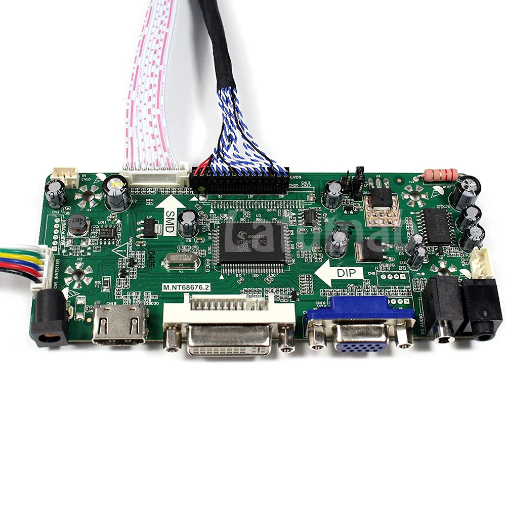 Latumab Odbor Komplet za LM190E03-TLB1 / LM190E03-TLB2 / LM190E03-TLB4 HDMI+DVI+VGA LCD Gonilnik Krmilnika Inverter Odbor 1280 X 1024