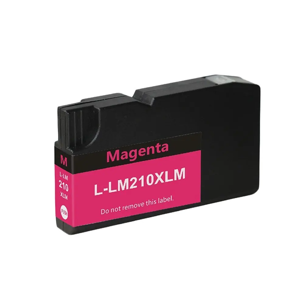 LCL 210XL 210 XL (5-Pack-gnome Black Cyan Magenta Yellow) Črnilom Kartuše, Združljive za Lexmark OfficeEdge Pro4000c 4000 5500 5500t