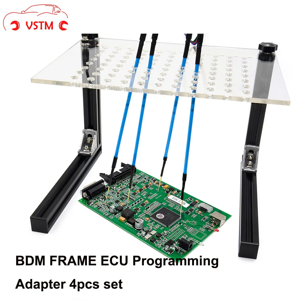 LED BDM Okvir Programer Celoten Sklop Za / Fgtech Galletto / BDM100 ECU Chip Tuning Orodje + 22pcs BDM Adapter