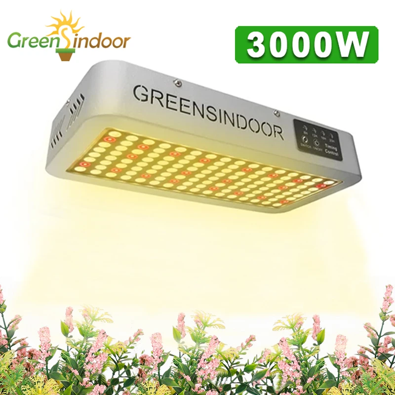 LED Grow Light 3000W Celoten Spekter za uporabo v Zaprtih prostorih Toplogrednih Raste Luči Rastejo Šotor Polje Ffs Lučka za Rast Rastlin Hydroponics