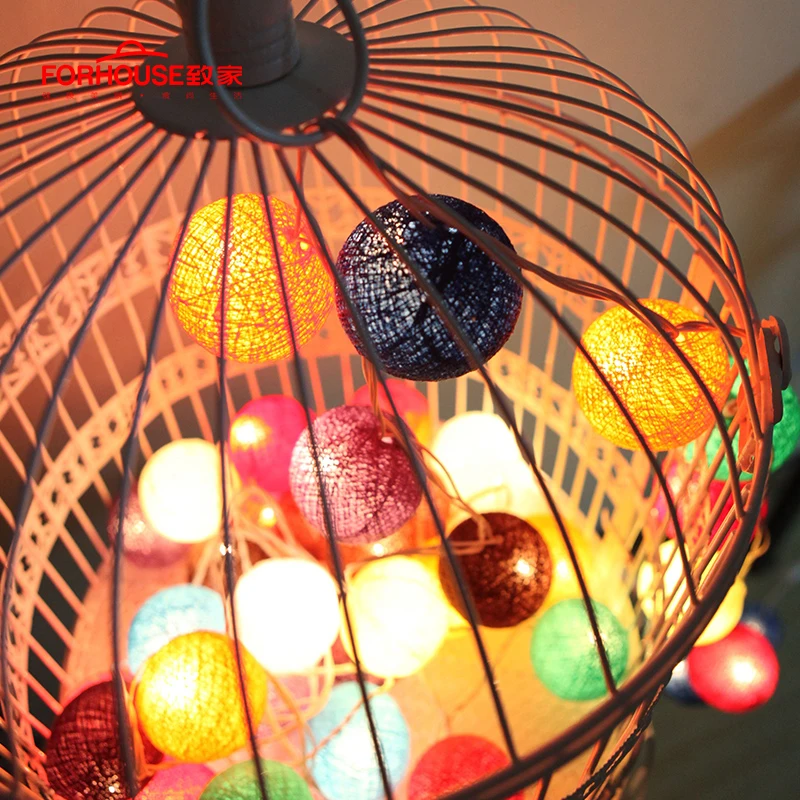 LED Luči Baterija Upravlja Božično Dekoracijo za Dom Multi Barva Žogo Počitnice Niz Luči LED Lučka