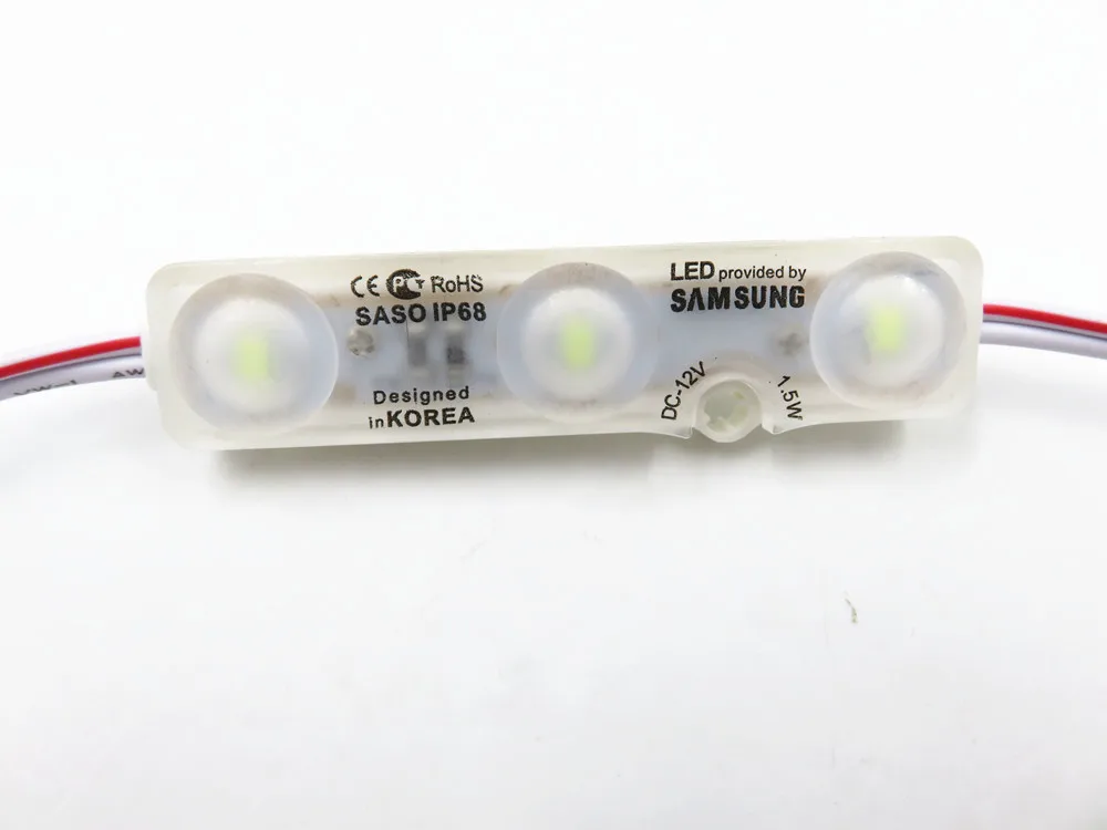 LED Modul razsvetljavo SMD 5730 3 Led IP68 vodotesen bela DC 12V Oglaševanje Svetlobni Led Prijavite Osvetlitev svetlobe