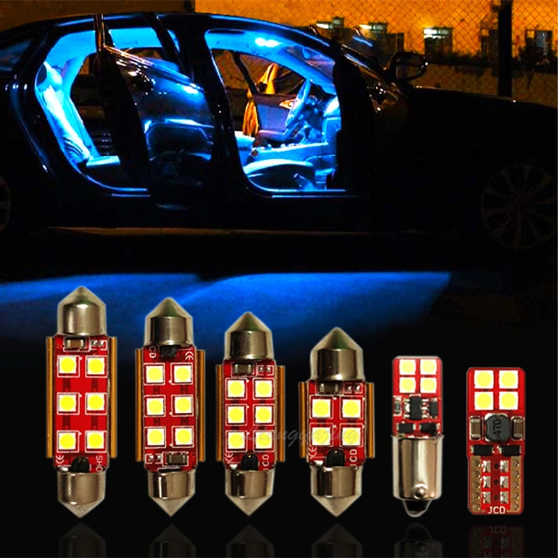LED Notranja Osvetlitev Žarnice Canbus Napak Dome Zemljevid Luči Komplet za Prtljažnik luči Za Audi Q3 V5 SQ5 V7 LED Notranje Luči KOMPLET za Belo
