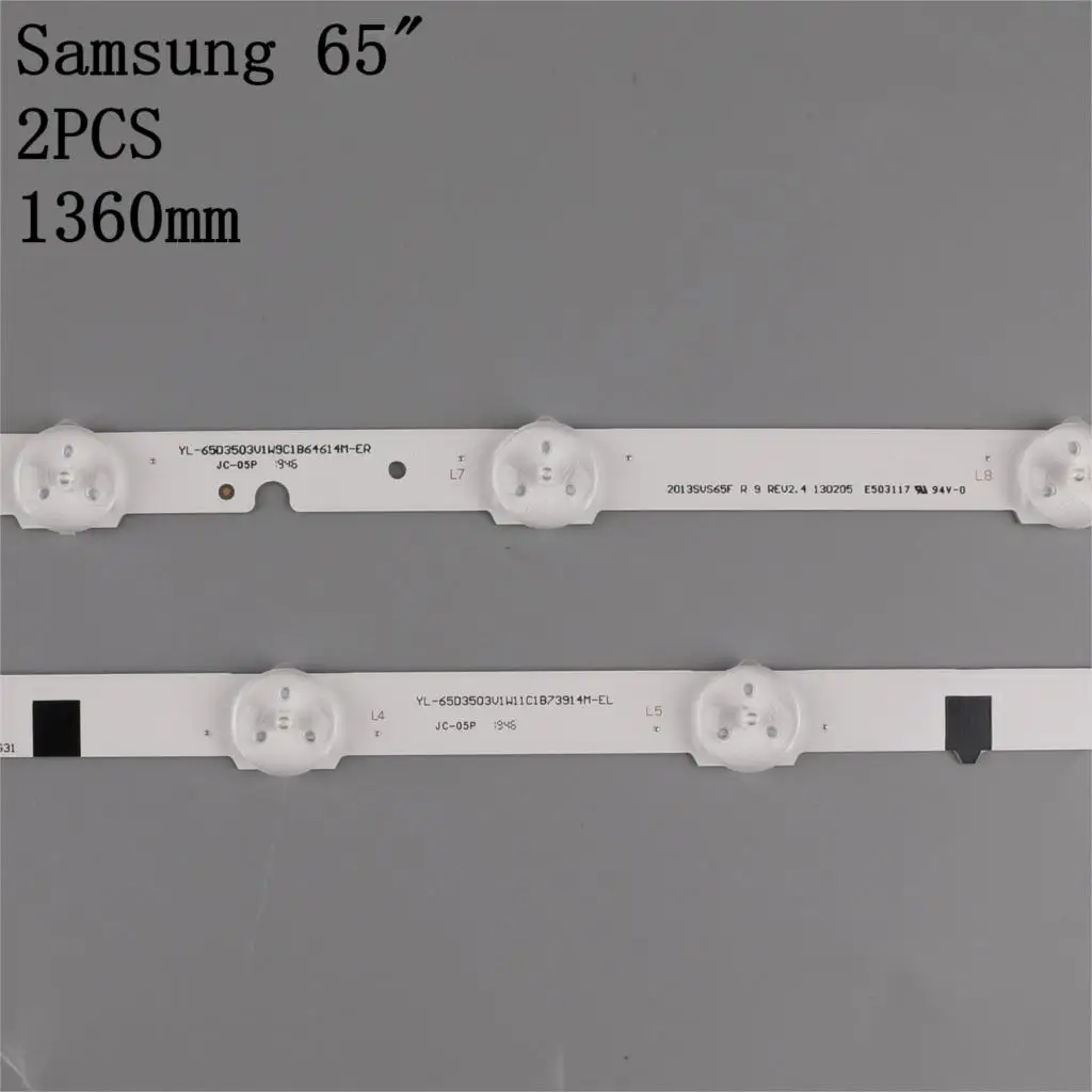 LED osvetlitev ozadja trakovi za Samsung 65