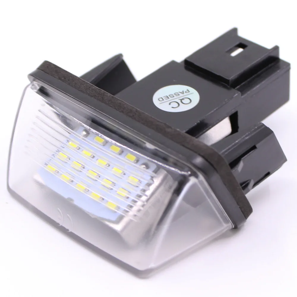 LED Številka Licence Ploščo Luči luči Za Citroen C3 C4 C5 Berlingo Saxo Xsara Picasso