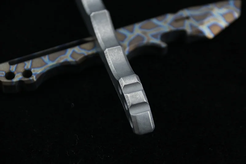LEMIFSHE EOS Titanove zlitine odpirač prybar večnamenski žepni žepni nož orodje za kampiranje pripomoček prostem utility