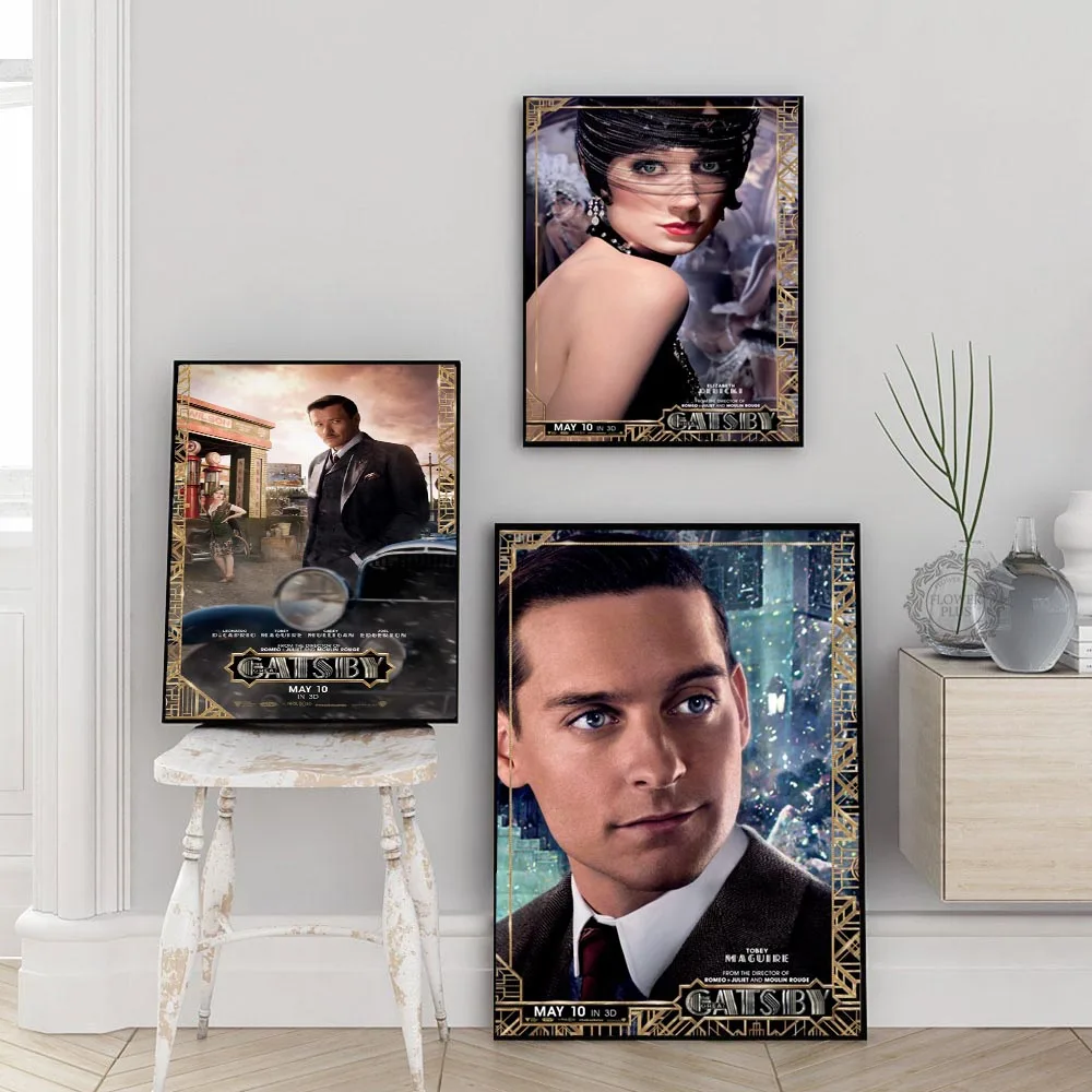 Leonardo DiCaprio Veliki Gatsby Slikarsko Platno Wall Art Slike Unframe Doma Dekor 1 Kos Natisnjen Plakat quadro cuadros